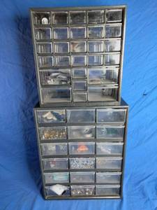 lot 205 image: 2 Parts Organizers - Contents Included