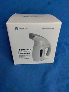 lot 218 image: New Brookline Steamer for Clothes 180ml Handheld Garment Steam Iron for Home and Office
