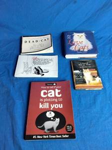 lot 237 image: Lot of 5 Cat Books