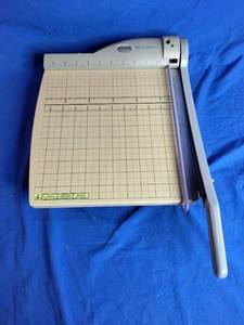 lot 241 image: GBC CL300 Pro-L Laser Line Wooden Paper Cutter Alignment Grid Trim & Cut