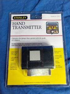lot 242 image: New Stanley Garage Door Transmitter