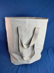 lot 222 image: 26 Gallon Ikea Laundry Bag - Off White