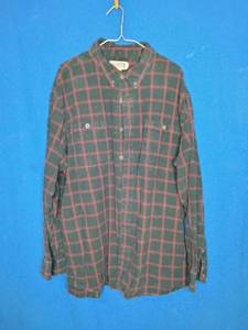 lot 190 image: Mens Duluth Trading Flannel Shirt - Size 2XL - Multi Colored - Relaxed Fit