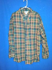 lot 189 image: Mens Duluth Trading Flannel Shirt - Size 2XL - Multi Colored - Relaxed Fit