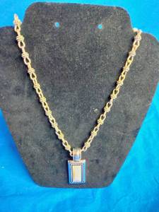 lot 164 image: 16 Silver and Pearl Necklace
