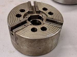 lot 60 image: 3-Jaw Power Chuck 3-12x6-12