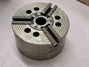 lot 59 image: 3-Jaw Power Chuck 3-12x6-12