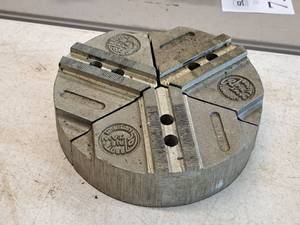 lot 64 image: 8 Aluminum Pie Jaw for Lathe Chucks - Abbott KTT8P