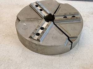 lot 66 image: 9-14 Aluminum Pie Jaw for Lathe Chucks - Abbott KTT-10-P