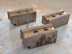 lot 77 image: Lot of (3) Ram Chuck Jaws 1-12x3-12x1-12 - KT-10200P