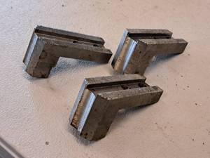 lot 75 image: Lot of (3) Ram Chuck Jaws 1-12x3-78x2 - P10SS10P