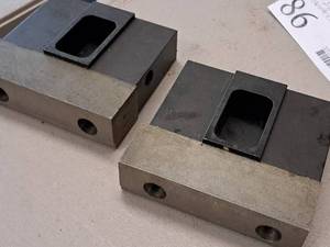 lot 85 image: CNC Lathe Tool Holders with (2) Extra Blocks
