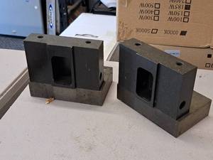 lot 86 image: CNC Lathe Tool Holders with (2) Extra Blocks
