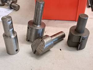 lot 99 image: Lot of (4) Lathe Tool Attachments  Assorted