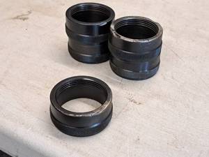 lot 112 image: Lot of (5) Tool Holder Extension Tube  Shaft Lugs