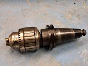 lot 121 image: 2-12 Tool Holder with Jacobs Ball Bearing Chuck
