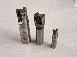 lot 163 image: Lot of (3) Indexable Face Mill Inserts