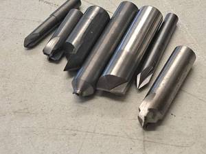 lot 228 image: Lot of (7) Machining Bits  Assorted