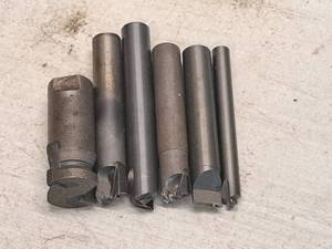 lot 224 image: Lot of (6) Machining Bits  Assorted