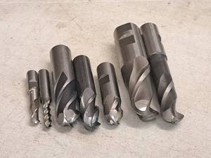 lot 233 image: Lot of (7) Milling Bits  Assorted