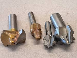lot 249 image: Lot of (4) End Mill Cutter Bits  Assorted