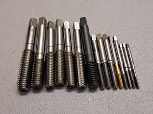 lot 282 image: Lot of (15) Tap Form Bits  Assorted  Various Sizes and Dimensions