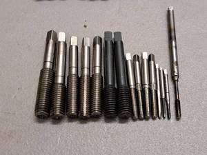 lot 281 image: Lot of (15) Tap Form Bits  Assorted  Various Sizes and Dimensions