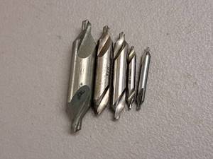lot 287 image: Lot of (5) DrillCountersink Combo Bits  Assorted  Various Sizes and Dimensions