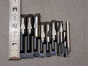lot 294 image: Lot of (10) Right-Hand Machining Boring Bits  Assorted  Various Sizes and Dimensions