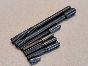 lot 312 image: Lot of (7) Chucking Reamers  Assorted  Various Sizes and Dimensions