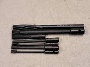 lot 313 image: Lot of (7) Chucking Reamers  Assorted  Various Sizes and Dimensions