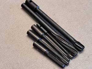 lot 314 image: Lot of (6) Chucking Reamers  Assorted  Various Sizes and Dimensions