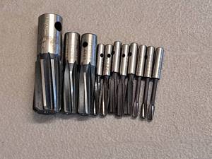 lot 318 image: Lot of (11) Chucking Reamers  Assorted  Various Sizes and Dimensions