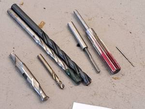 lot 335 image: Lot of (7) DrillingReaming Machining Bits  Assorted