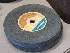 lot 345 image: Lot of (2) 8 Grinding Wheels