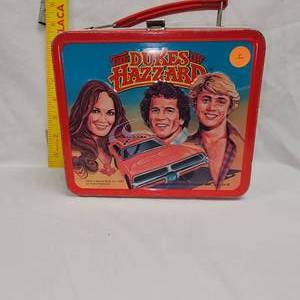 Original 1980 Dukes of Hazzard Lunch Box Set with Aladdin Thermos