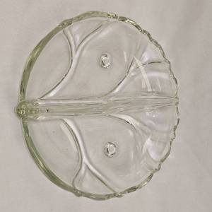 lot 11 image: 1847 Rogers Bros Relish Dish Footed