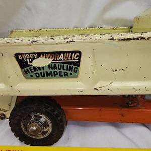 1950 Buddy L Hydraulic Heav Duty Dumper, Dump Works Like New