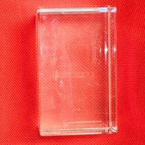 lot 62 image: Crystal San Francisco Glass Paperwight