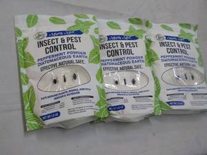 lot 79 image: 3 ct Mighty Mint Insert and Pest Co...