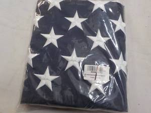 lot 83 image: 3 ft x 5 ft American Flag...