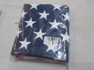 lot 87 image: 3 ft x 5 ft American Flag...
