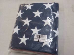 lot 102 image: 3 ft x 5 ft American Flag...