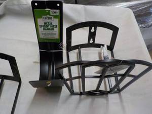 lot 104 image: 2 Metal Hose Hangers...