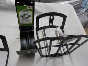 lot 105 image: 2 Metal Hose Hangers...