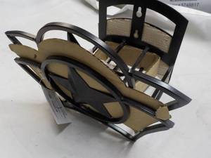 lot 107 image: 2 Metal Hose Hangers...