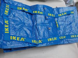 lot 109 image: 4 Storage Bags IKEA...