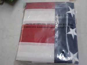 lot 112 image: 3 ft x 5 ft American Flag...