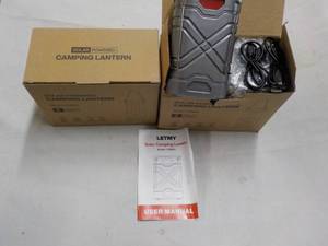 lot 116 image: 2 ct Solar Camping Lanterns...