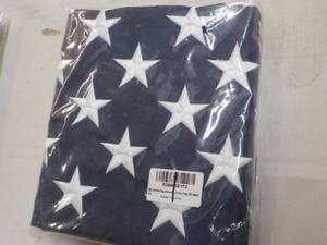 lot 118 image: 3 ft x 5 ft American Flag...